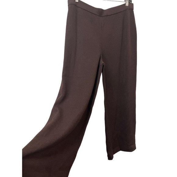 St. John Collection Brown Wool Blend Jacket Pant Suit - Picture 10 of 14